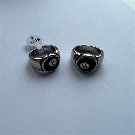 stussy 8 ball ring.